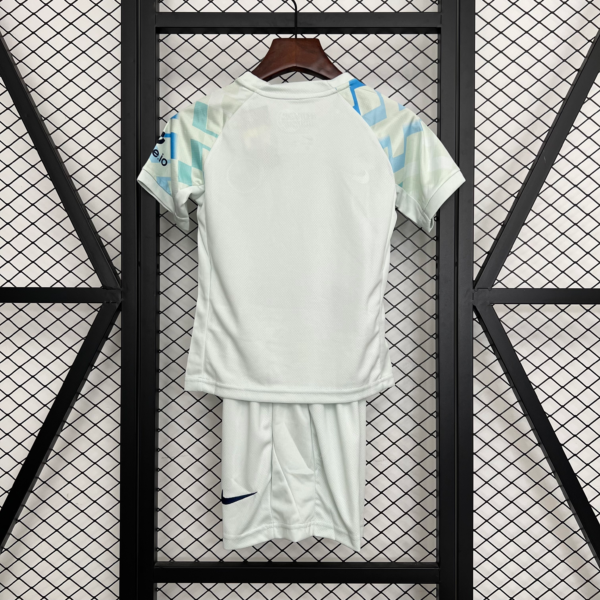 Conjunto niño blanco Inter Milan 2025-2026 dorsal