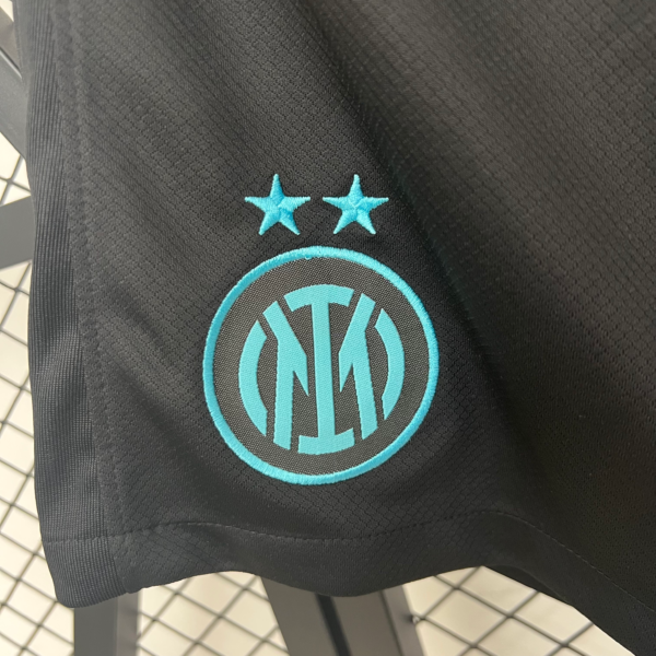 Pantalon Corto Negro Inter Milan 2025-2026 escudo