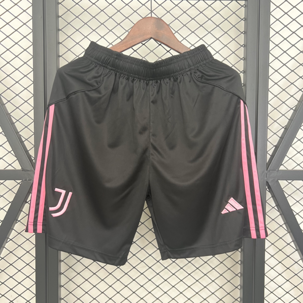 Pantalon Corto Negro Juventus 2025-2026