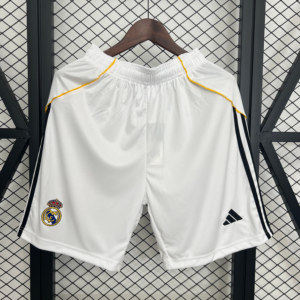 Pantalón corto blanco Real Madrid 2025-2026