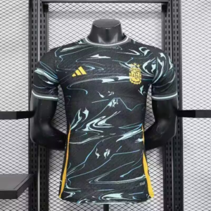 Camiseta Argentina Campeones Negros 2024