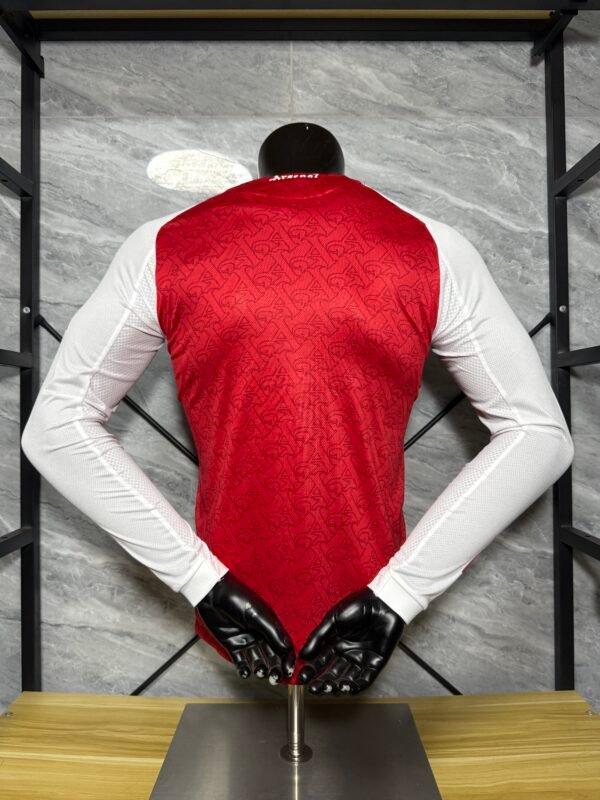 Camiseta Arsenal manga larga 2025-2026 dorsal