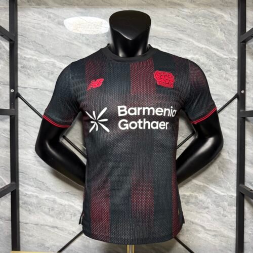 Camiseta Bayer Leverkusen negro 2025-2026