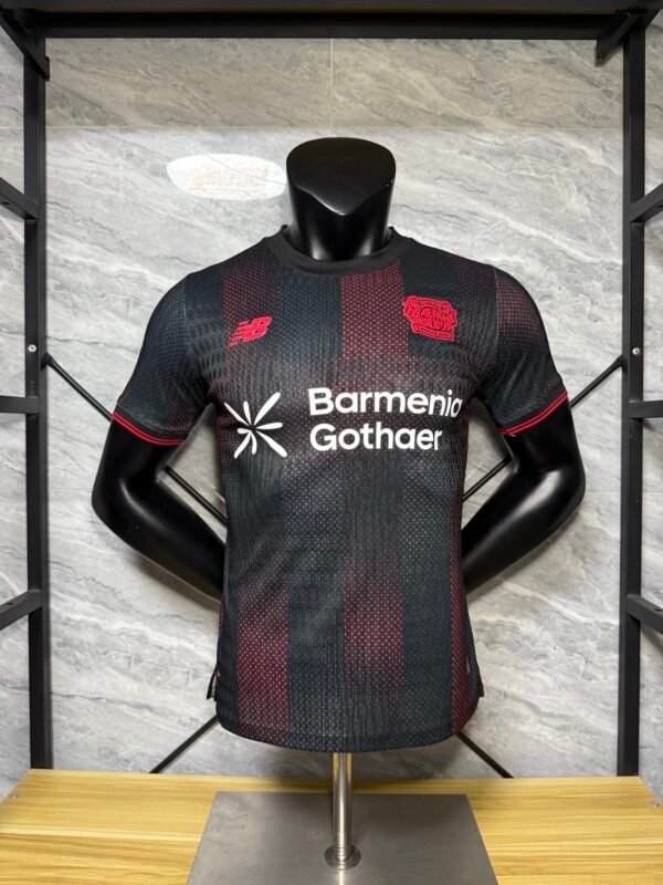 Camiseta Bayer Leverkusen negro 2025-2026