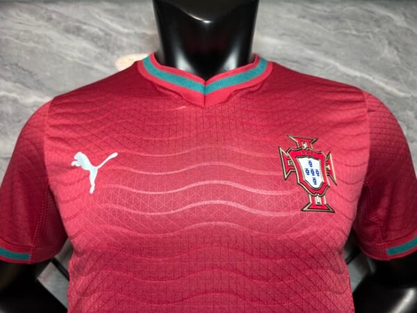 Camiseta Portugal Ronaldo 2026-2027 cuello