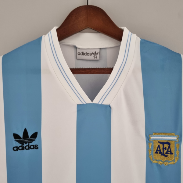 Camiseta Retro Argentina 1993 cuello