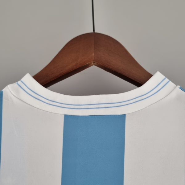 Camiseta Retro Argentina 1993 cuello posterior