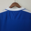 Camiseta Retro Brasil 1997 Azul cuello posterior