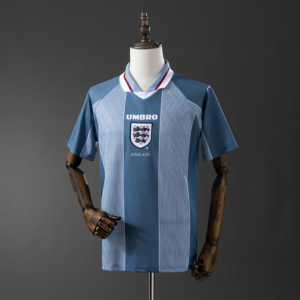Camiseta Retro Inglaterra 1996 Celeste