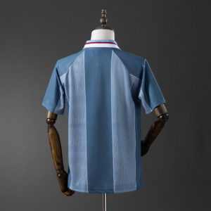 Camiseta Retro Inglaterra 1996 Celeste dorsal