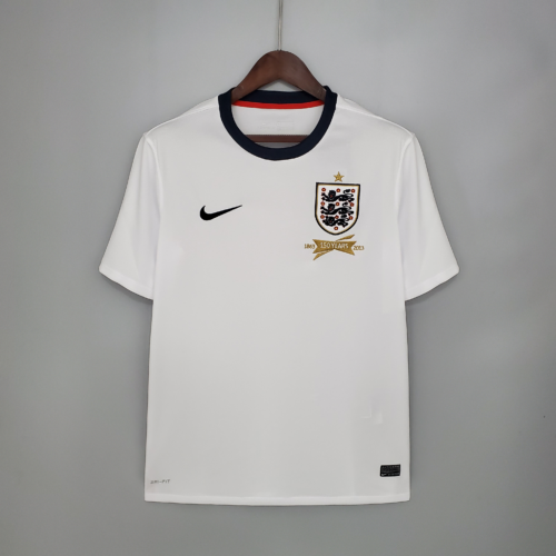 Camiseta Retro Inglaterra 2013 Blanco