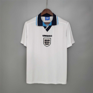 Camiseta Retro Inglaterra Blanco 1996