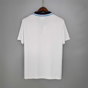 Camiseta Retro Inglaterra Blanco 1996 dorsal