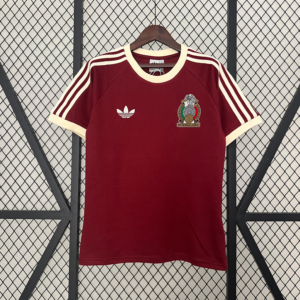 Camiseta Retro Mexico 1990 Rojo