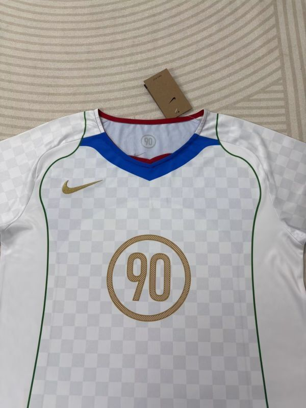 Camiseta Total 90 blanco 2025-2026 cuello