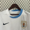 Camiseta Uruguay 2024 Blanco cuello