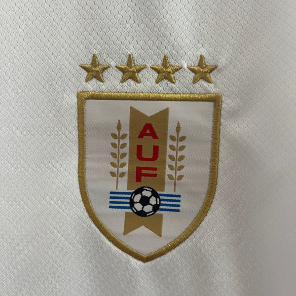 Camiseta Uruguay 2024 Blanco escudo