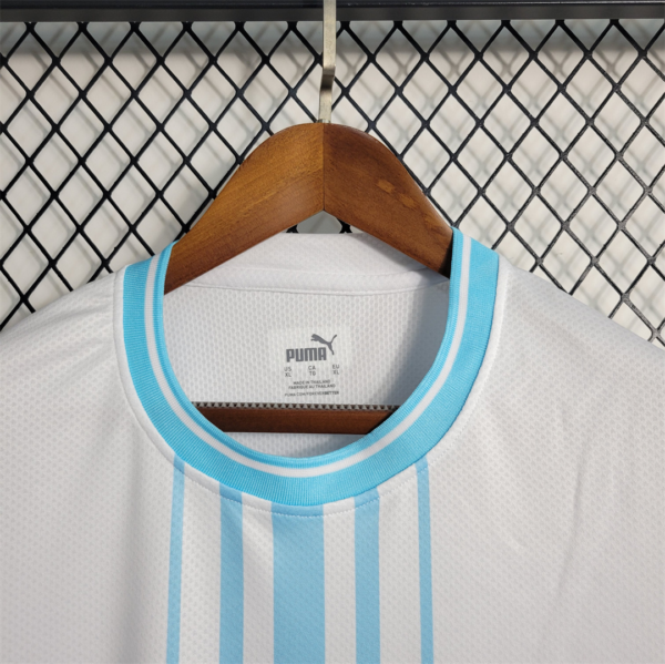 Camiseta Uruguay Carballo 2022 Blanco cuello