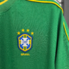 Camiseta Verde Brasil 1998-2000 portero escudo