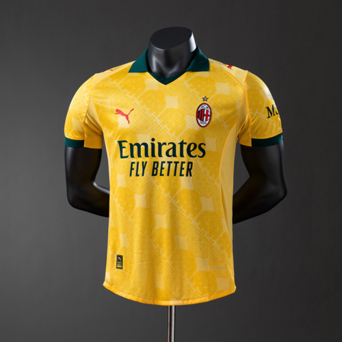 Camiseta amarilla AC Milan 2025-2026