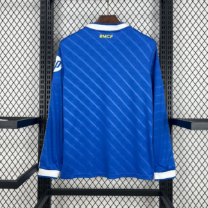 Camiseta manga larga Real Madrid azul 2025-2026 dorsal