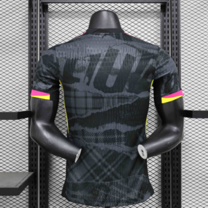 Camiseta negra Chelsea 2024-2025 dorsal
