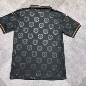 Camiseta negra Portugal 2026-2027 dorsal