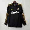 Camiseta negra Real Madrid manga larga 2011-2012