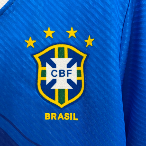 Camiseta retro Brasil 1993-1994 Azul escudo