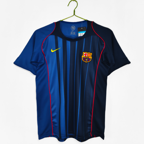 Camiseta retro FC Barcelona azul 2004-2005