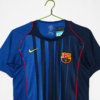 Camiseta retro FC Barcelona azul 2004-2005 cuello