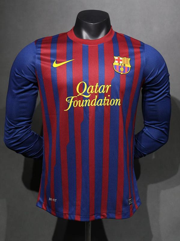 Camiseta retro FC Barcelona manga larga 2011-2012