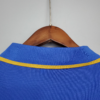 Camiseta retro Italia 1996 Azul cuello posterior
