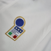 Camiseta retro Italia 1998 Blanco segunda equipacion escudo