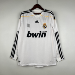 Camiseta retro Manga larga Real Madrid 2009-2010
