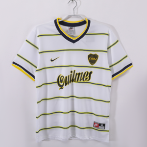 Camiseta retro blanca Boca Juniors 1999