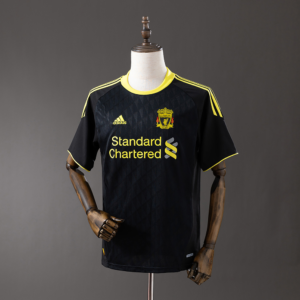 Camiseta retro negra Liverpool 2010-2011