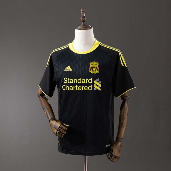 Camiseta retro negra Liverpool 2010-2011