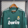 Camiseta retro verde Real Madrid 2012-2013 cuello