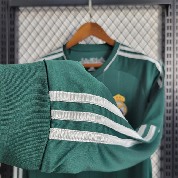 Camiseta retro verde Real Madrid 2012-2013 manga