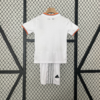 Conjunto retro niño Blanco Real Madrid 2013-2014 dorsal