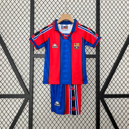 Conjunto retro niño FC Barcelona 1995-1997