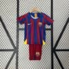 Conjunto retro niño FC Barcelona 2005-2006
