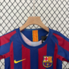 Conjunto retro niño FC Barcelona 2005-2006 cuello