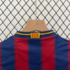 Conjunto retro niño FC Barcelona 2009-2010 cuello posterior