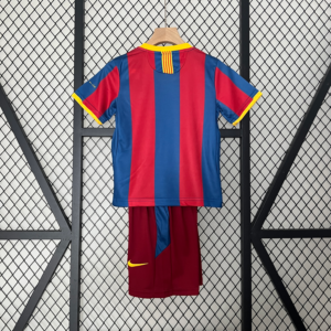 Conjunto retro niño FC Barcelona 2010-2011 dorsal