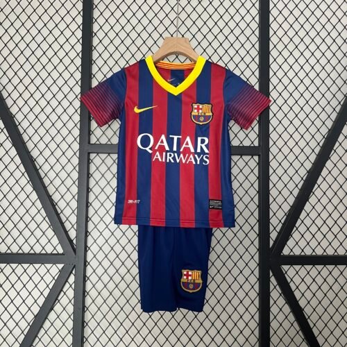 Conjunto retro niño FC Barcelona 2013-2014