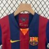 Conjunto retro niño FC Barcelona 2014-2015 cuello