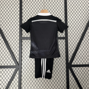 Conjunto retro niño Negro Real Madrid 2014-2015 dorsal