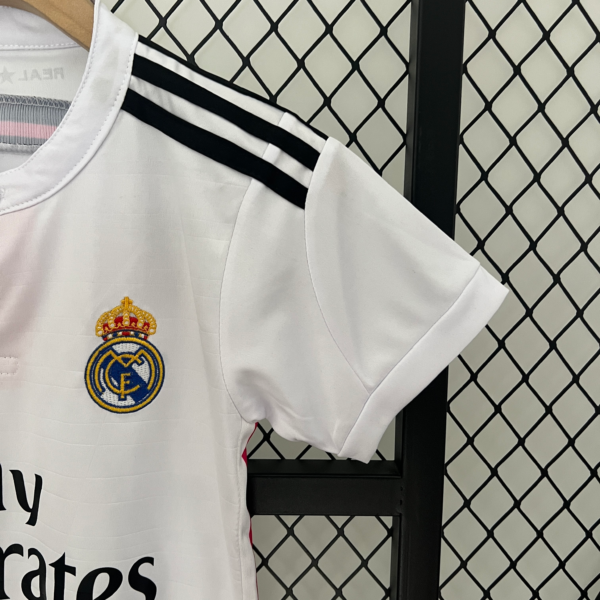 Conjunto retro niño Real Madrid 2014-2015 manga